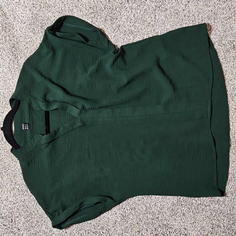 Shein - Dark Green Blouse